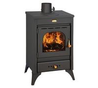 Prity STUFA Nera A LEGNA MODELLO KIR9/12KW