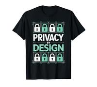 Privacy By Design Tech - Lucchetto di Sicurezza Maglietta