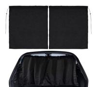 Privacy Car Curtains, Window Sun Shade Kit, Removable Visor Shield, Magnetic Easy Fit Design, UV Protection Fabric, Foldable Compact Cover, Camping, Sleeping, Baby, 55.12x27.56 inches