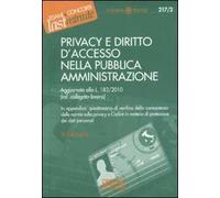 Privacy e diritto d'accesso nella pubblica amministrazione