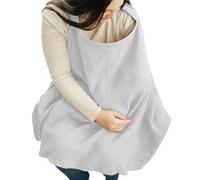 Privacy Nursing Covers, Breathable Apron with Arch Neckline, 37.4x27.95 Inches Breastfeeding Accessory, Child Safety Car Seat Canopy for Pumping Mom Essential, Portable Protection
