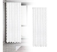 Privacy per decorazioni per tende in pizzo trasparente elegante bianco il