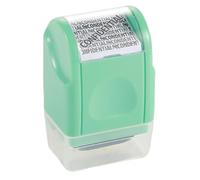 Privacy Roller Stamp - Identity Protection Ink Stamp For Documents | Address Blocker, Confidentiality Tool | Secure Personal Data on Receipts Labels Packages Tax Papers Home Office