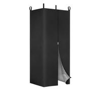 Privacy Tent, 420d Instant Changing Room, Shower Awning Enclosure, Dressing Shelter, Camping Boat Canopy, Portable Space for Outside Pontoon Women Men Girls Dancers, Black