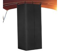 Privacy Tent For Boats, 420D Changing Awning, Instant Pop-Up Shower Enclosure, Waterproof Dressing Shelter For Pontoon, Camping, Dancers, Travelling, Outdoor Use, Black