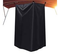 Privacy Tent for Pontoon - Boat Changing Room for Privacy | Heavy Duty Enclosure Shelter with Storage Bag for Pond Lake Park Women Men Adults Girls Teens