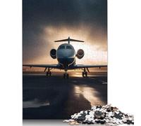 Private Business Jet Jigsaw Puzzle Impossibili 1000Pcs Decorazione Per La Casa. Giochi Rilassamento E Intelligence Per Adulti E Bambini Da 12 Anni 1000pcs (38x26cm)