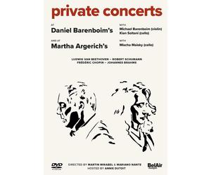 Private Concerts at Daniel Barenboim's and at Martha Argerich's (DVD) Barenboim
