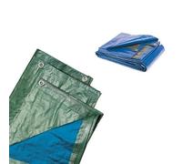 Private Label Mt. 3X4 - Telone occhiellato in polietilene, bordato e rinforzato con occhielli. 80 gr/mq.