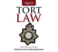 Private Law Tutor Publishing Tort Law (Tascabile) Q&A