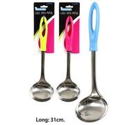 Privilege - Cucchiaio Zuppa Metallo Manico Colori,