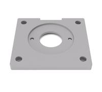 PRIWAS Piastra di base/adattatore per manicotti di copia, adatta per Bosch GKF 600, piastra scorrevole adatta per fresatrici Bosch