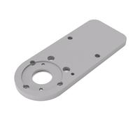 PRIWAS Piastra di base/adattatore versione XL per manicotti di copia, adatta per Bosch GKF 12V-8, piastra scorrevole ingrandita adatta per fresatrici Bosch