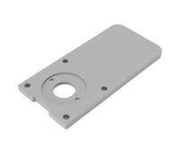 PRIWAS Piastra di base/adattatore versione XL per manicotti di copia, adatta per Bosch GKF 600 | Piastra scorrevole ingrandita adatta per fresatrici Bosch