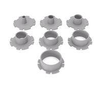 PRIWAS set di bussole di copiatura compatibile con fresatrici Bosch