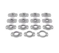 PRIWAS set di bussole di copiatura compatibile con fresatrici Einhell