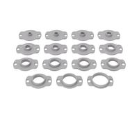 PRIWAS Set di manicotti per fotocopiatrice Einhell TE-RO/TC-RO | Anelli per fotocopiatrice Einhell (set 3: Ø10/12/14/16/17/18/20/22/24/26/27/28/30/35/40 mm)