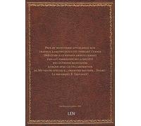 Prix de menuiserie applicables aux travaux à façons exécutés pendant l'année 1868 établis et révisés