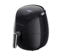 PRIXTON Cook Organics Compact Pro 5 L 2000 W Nero Argento FRIGGITRICE AD ARIA, capacità 5 l, Max potenza 2000 W, 8 programmi, da 80 °C a 200 °C, Nero, Argento