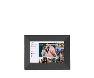 PRIXTON Cornice Fotografica Digitale Prado S con WiFi, Touch Screen da 7", Risoluzione 1024x600, RAM 1 GB / 32 GB Memoria Flash, Altoparlante, App Mobile, Ingresso USB Type-C e Scheda SD, Colore Nero