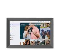 PRIXTON Cornice Fotografica Digitale Prado XL con WiFi, Touch Screen da 15,6", Full HD 1920x1080, RAM 1GB / 32GB Memoria Flash, 2 Altoparlanti, App Mobile, USB Type-C, USB-A, Scheda SD e Auricolari