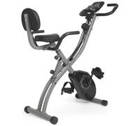 PRIXTON - Cyclette Bike Fit Comfort BF250 Pieghevole con 8 Livelli di Resistenza e Schermo LCD con Contachilometri, Velocit, Calorie, Cardiofrequenzi