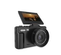 Prixton Digital Cam XPLORER DV900, WiFi, App Mobile, Schermo LCD IPS Flip, Risoluzione 4K e 64MP, 9 Funzioni foto e video, Batteria Rimovibile, Autonomia 90 minuti, Schede SD fino a 256GB (Nero)