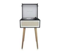 Prixton - Giradischi Detroit Riproduttore di Vinili tramite Bluetooth e Radio 2 Altoparlanti stereo integrati - Velocità 33, 45, 78 giri