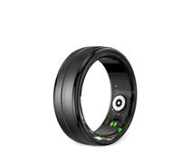 Prixton Orbyt Smart Ring Anello Intelligente per Uomo e Donna, Custodia di ricarica, Analisi del Sonno/Pulsometro/Pedometro/Calorie, Impermeabile Android e iOS, Nero (Taglia 11, 20,8 mm)