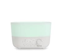 PRIXTON Umidificatore Aroma Connected con Connessione Bluetooth, Diffusore di Aromi e Oli Essenziali, 360 ml, Altoparlante 12 W, Timer, Luce LED 7 Colori, Timer, Orologio e Sveglia