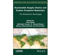 Priya Batta Sustainable Supply Chains and Carbon Footprint Re (Copertina rigida)