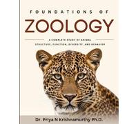 Priya N Krishnamurthy Ph D Foundations of Zoology (Tascabile)