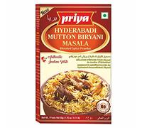 Priya s Hyderabader Agnello Biryani Masala: Scopri il profumo e il gusto squisiti di un tradizionale biryanis Hyderabader