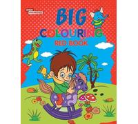 Priyanka Verma Big Colouring Red Book for 5 to 9 Years Old Kids Fun (Tascabile)