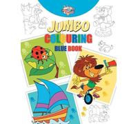 Priyanka Verma Jumbo Colouring Blue Book for 4 to 8 years old Kids B (Tascabile)