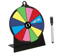 Prizes Spin Wheel, Tabletop Fortune Turntable, 7,87 x 5,91 x 2,76 in Easy