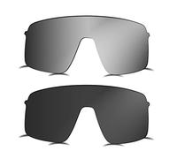 Prizo ORL Lenti polarizzate di ricambio per occhiali da sole Oakley Sutro Lite OO9463-2, Nero+titanio, Large