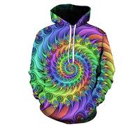 PRJN Cappuccio 3D da Uomo Hoodie Pullover Unisex Felpa con Cappuccio Stampato 3D Hoodie Tasche Coulisse Casual Sweatshirt Ragazzi Felpa con Cappuccio 3D Stampa Hoodie Manica Lunga Pullover