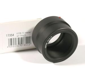PRL) ADATTATORE A VITE 17354 KIPON T2 ADAPTER AUF SONY E ADAPTATEUR VIS T2-S/E