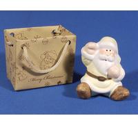 PRL) BABBO NATALE NATALIZIO ALTEZZA 5,5 cm CONFEZIONE MERRY CHRISTMAS XMAS NOEL