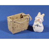 PRL) ELFO NATALIZIO ALTEZZA 6,5 cm CONFEZIONE NATALE MERRY CHRISTMAS XMAS NOEL