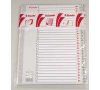 PRL) ESSELTE 100108 SEPARATORE NUMERICO 1-31 DIVISORI FORATI A4 POLIPROPILENE