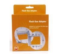 PRL) FLASH GUN ADAPTER FLEXMOUNT NIKON SB 600 800 OLYMPUS FL 36 36R PANASONIC