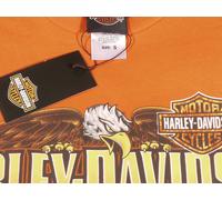 (PRL) HARLEY DAVIDSON HD MOTOR CLOTHES T-SHIRT MAGLIETTA MOTO BIKER ORAGE LTD ED