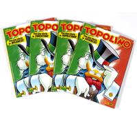 PRL) LOT 4 WALT DISNEY TOPOLINO N. 3608 ITALY ITA DIALETTI MICKEY MOUSE VARIANT