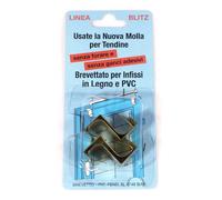 PRL) LOT 8 CONF GANCI MOLLE OTTONATO TENDINE INFISSI LEGNO FINESTRE MOLLA TENDA