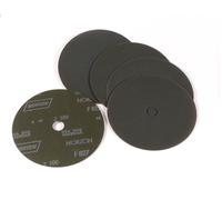 PRL) NORTON DISCHI ABRASIVI CARTA VETRATA 180 mm GRANA Z100 F827 LOTTO 5 PZ PCS