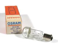 PRL) OSRAM LAMP 220V 100W LAMPADINA PROIETTORE LAMPE LIGHT VIDEO CINE CINEMA NOS