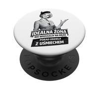 PRL Poster stile matrimonio umorismo design vintage PopSockets PopGrip Adesivo