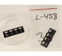 PRL) SEKONIC DIGIFLASH L 458 L-458 ESPOSIMETRO FLASH LIGHT METER SCHEDA ON OFF